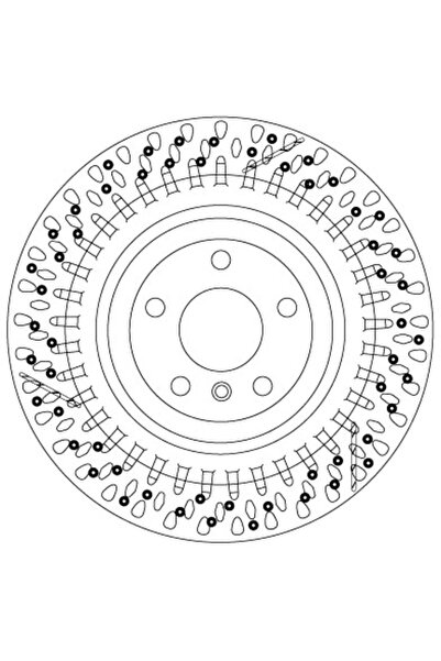 TRW Дискови спирачки Mercedes-Benz Gl-Class/Gle/Gls