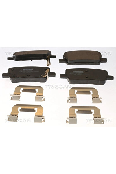 TRISCAN Set Placute Frana Frana Disc Tesla Model 10/Model S