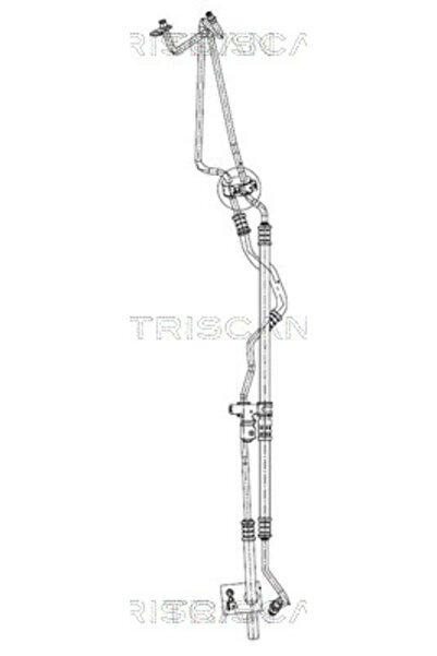 TRISCAN Furtun Hidraulic Sistem De Directie De La Caseta De Directive Catre V...