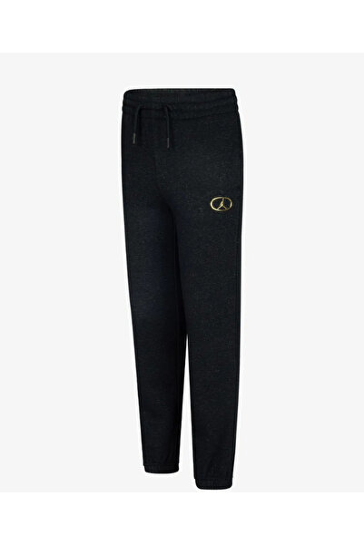 Nike Φούτερ για κορίτσια JORDAN BLACK GOLD με λεπτομέρειες από βαμβακερό στρας 45D530