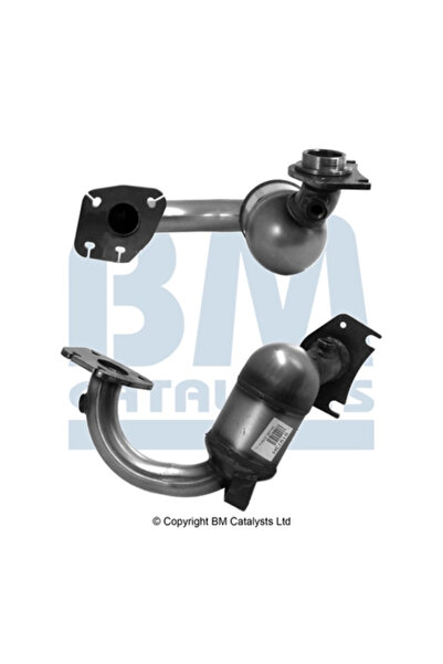 BM CATALYSTS Catalizator Renault Clio 3/Modus / Grand Modus/Twingo 2