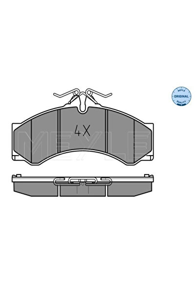 MEYLE Set Placute Frana Frana Disc Mercedes-Benz Sprinter 3-T Bus/Sprinter 3-T