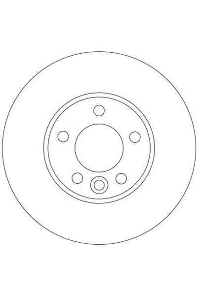TRW Disc Frana Vw Multivan T5/Touareg/Transporter T4 Platou / Sasiu