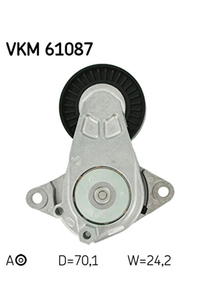 SKF Timing Belt Tensioner Daihatsu Charade 8 Toyota Auris/Corolla Limousine/U...