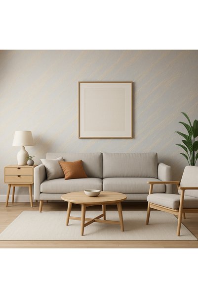 Kroinz Vopsea decorativă pensulată cu quartz, Sahara Velvet, 2,5 Litri, Culoarea Perla