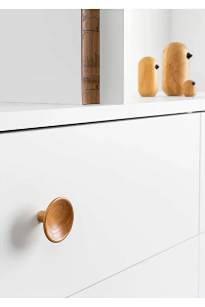 Viefe Buton din lemn pentru discuri de mobilier din lemn