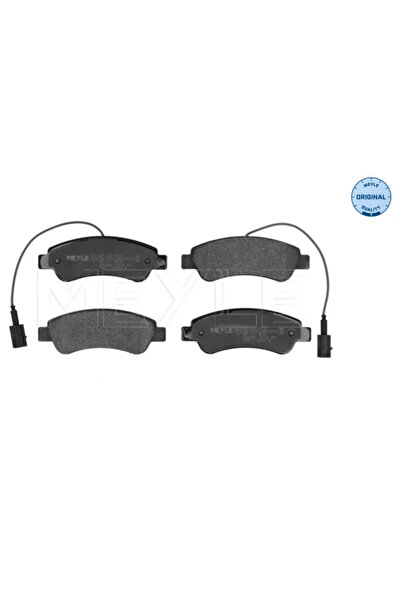 MEYLE Комплект спирачни накладки за дискови спирачки заден мост Citroen Jumpe...