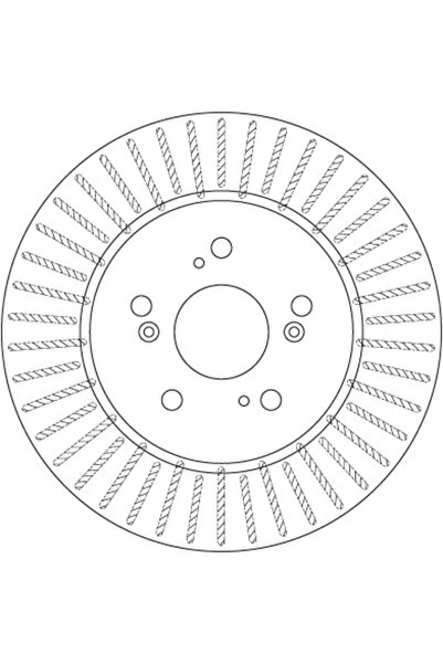 TRW Brake Disc Set Honda Civic 8/Cr-5 2 2001-2012