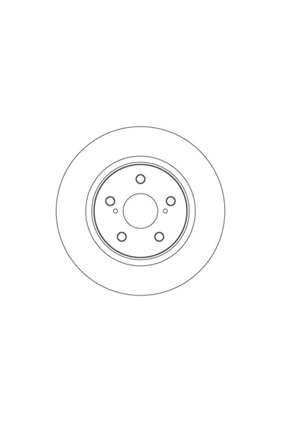 TRW Disc Frana Lexus Ux Toyota Camry/Corolla Cross/Rav 4 5