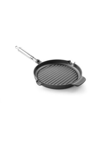 HENDI Cast Iron Grill Pan, Hendi, 510x274x(H)27 mm