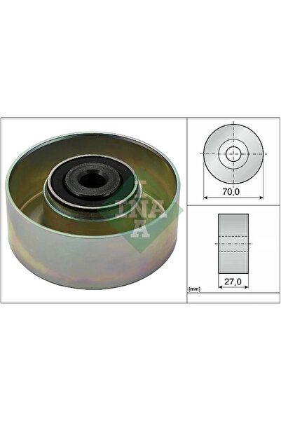 FAG Rola Ghidare/Conducere Curea Transmisie Citroen Xsara Peugeot 206 1998-2012