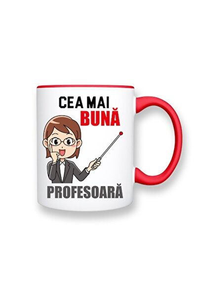 OEM Cană personalizată cu mesajul „Cel mai bun profesor”, Betaprint, ceramică...