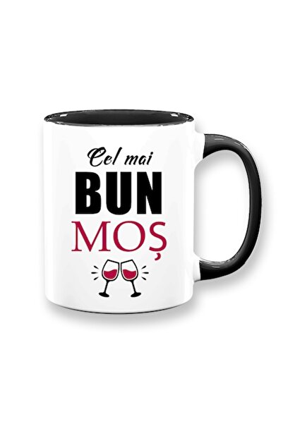 OEM Cană personalizată pentru Moș Crăciun cu mesajul „Cel mai bun Moș Crăciun...