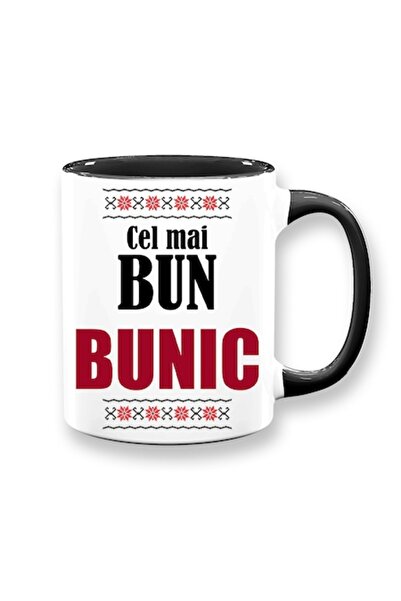 OEM Cană personalizată pentru bunic cu mesajul „Cel mai bun bunic”, motive tr...