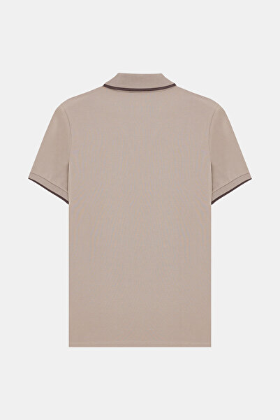 W Collection Mink Polo Neck T-Shirt