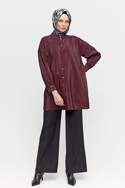 Setrms Yüksek Bel Düz Kesim Kumaş Pantolon