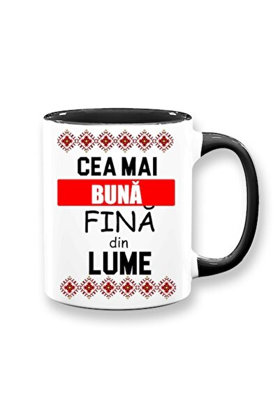 OEM Cană personalizată pentru fină cu mesajul: „Cea mai bună fină din lume”, ...