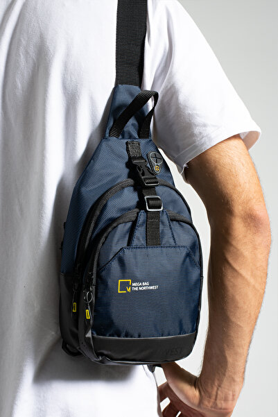 MEGA THE NORTHWEST Outdoor Series Impermeable Water-Repellent Fabric Crossbody Bag