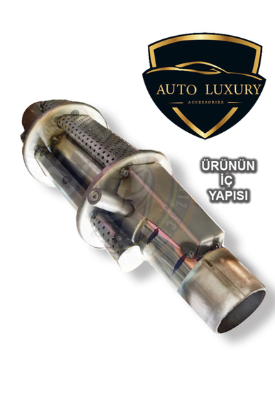 AUTO LUXURY Kumandalı Orijinal 3 BORULU 60 mm Ses Oranı Yüksek Varex warex eg...
