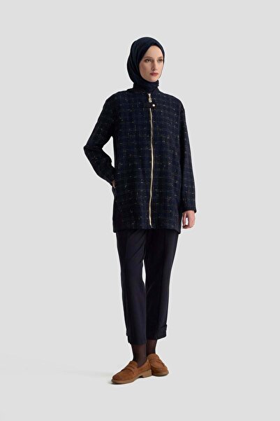 Armine TREND Tweed Double Suit with Zippered Lined Trousers-25Kt612