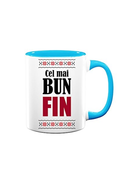 OEM Cană personalizată pentru naș cu mesajul „Cel mai bun naș”, motive tradiționale, Betaprint, alb