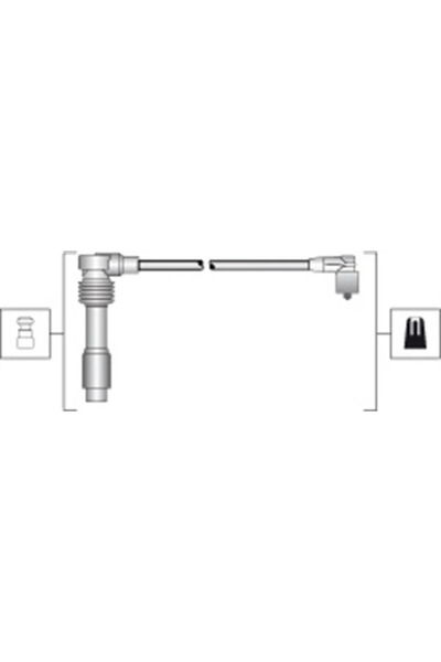 MAGNETI MARELLI Set Cablaj Aprinder Chevrolet Captiva/Evanda/Lacetti Daewoo L...