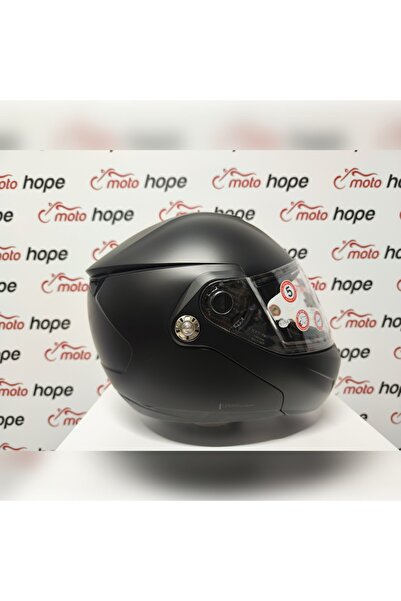 Nolan N90-2 HIGHLINE N-COM 041 ÇENE AÇILIR MOTOSİKLET KASKI MAT SAİYAH