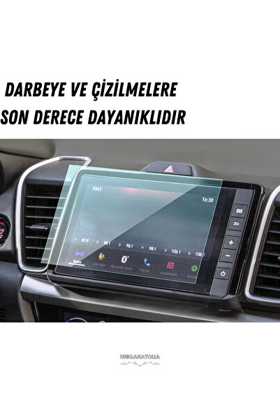 UniqAnatolia واقي شاشة نانو متوافق مع نظام الملاحة والوسائط المتعددة لسيارة هوندا سيتي 2025