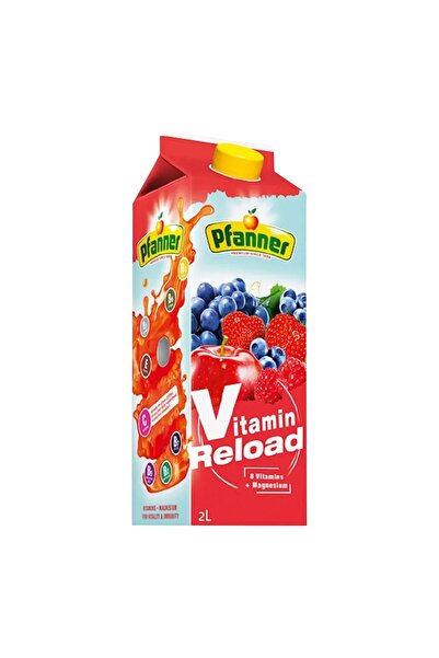 Pfanner 2 lt Morning Boost ve Vitamin Reload Meyve Suyu 2 li Paket