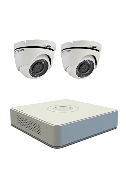 Hikvision Video Surveillance Kit 2 Cameras TurboHD 2MP, DVR 4 channels