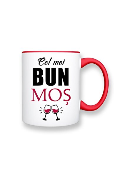 OEM Cană personalizată pentru Moș Crăciun cu mesajul „Cel mai bun Moș Crăciun...