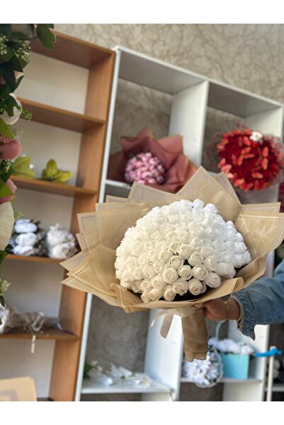 Diana Accessory 41Adet Beyaz Gül isteme buketi, gelin isteme,nişan söz