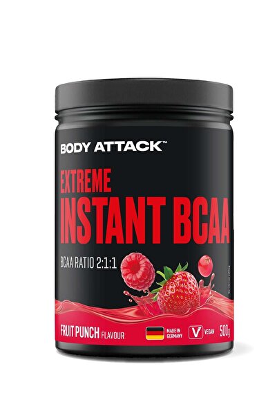 Body Attack مشروب الفاكهة BCAA الفوري للغاية 500 جرام
