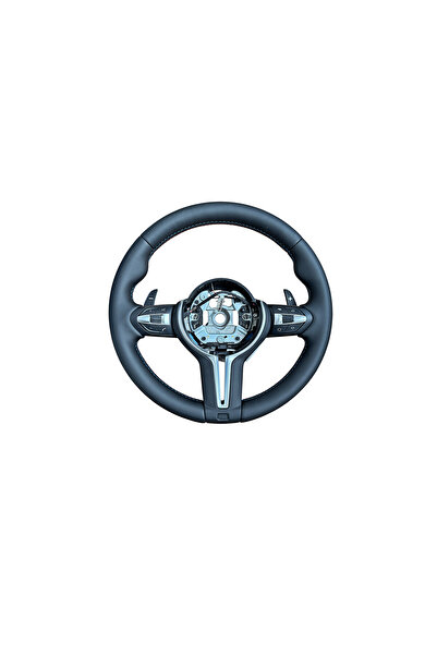 Lumi LUXURY Volan sport piele compatibil BMW Seria 5 NFL E60/ E61 Seria 6 NFL E63/ E64 pana la 09/2005