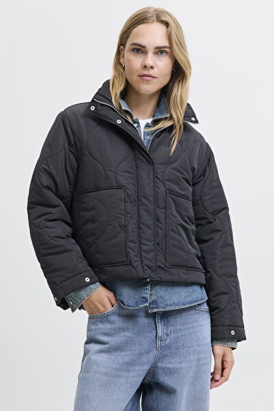 Jack & Jones Women's Stand Collar Quilted Jacket - Serena