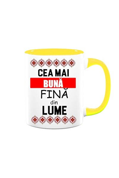 OEM Cană personalizată pentru fină cu mesajul: „Cea mai bună fină din lume”, ...