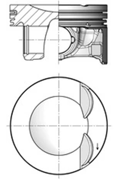 Kolbenschmidt Piston Audi A3/Tt Seat Leon