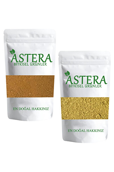 ASTERA 500 Gr Kara Halile Toz + 500 Gr Sarı Halile Toz ( Helile Set )