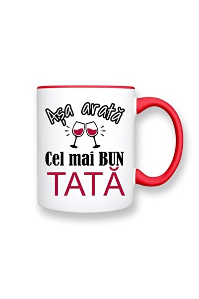 OEM Cană personalizată pentru tată cu mesajul: „Așa arată cel mai bun tată”, ...