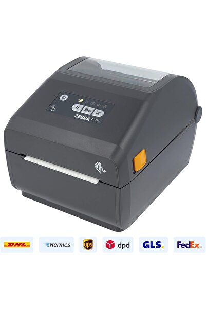 Zebra Technologies Zebra ZD421d Label Printer with Tear-Off Edge - 203 DPI - Direct Thermal - 104 mm