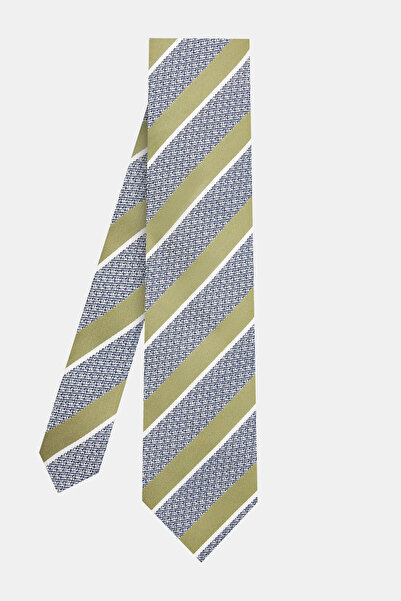 W Collection ربطة عنق فيسكوزية باللون الأزرق الداكن