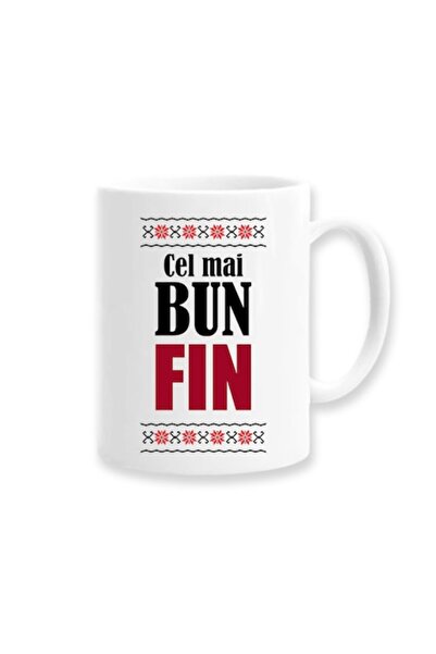 OEM Cană personalizată pentru naș cu mesajul „Cel mai bun naș”, motive tradiț...