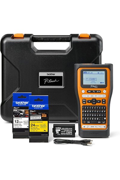 Generic PT-E560BTVP Electrician label printer | Prints up to 24mm | Bluetooth | Pro Label Tool app Connectiv