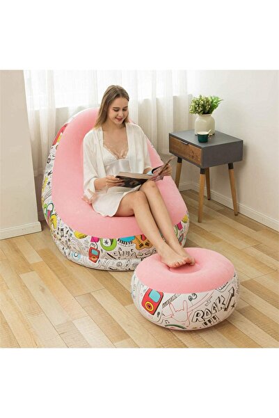 Lixin أريكة قابلة للنفخ محمولة