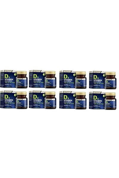 Nutraxin Vitamin D3 120 Tablet 8 Adet