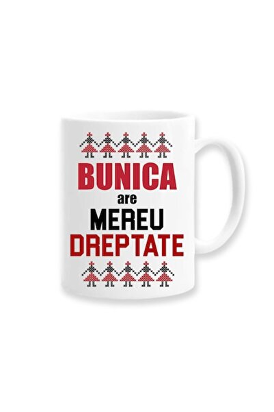 OEM Cană personalizată cu mesajul „Bunica are întotdeauna dreptate”, motive t...