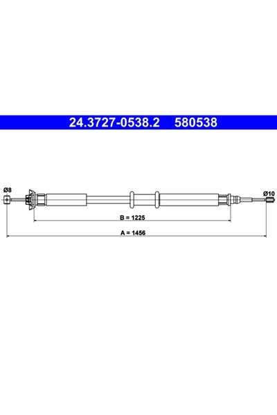 Krieger Cablu Frana De Parcare Fiat Punto