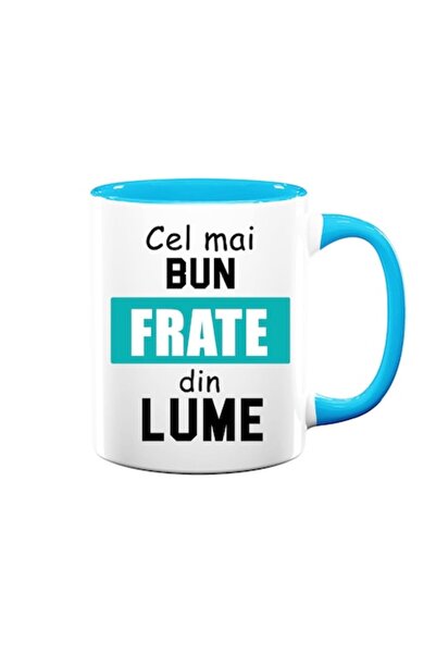 OEM Cană personalizată pentru frate cu mesajul: „Cel mai bun frate din lume”,...