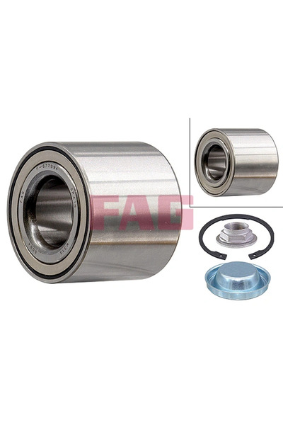 FAG Set rulmenți roată Citroen Berlingo Multispace/C4 2/C4 Grand Picasso 1 Pe...