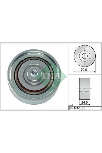 FAG Rola Ghidare/Conducere Curea Transmisie Citroen C4 Aircross Mitsubishi As...